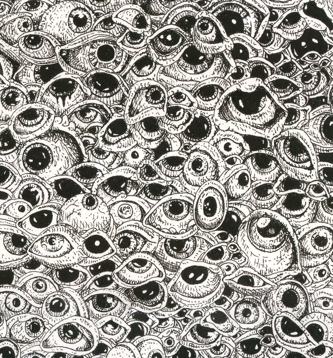 Ever get the feeling you're being watched? Print. Edition of 20 Ever get the feeling you're being watched? Print. Edition of 20